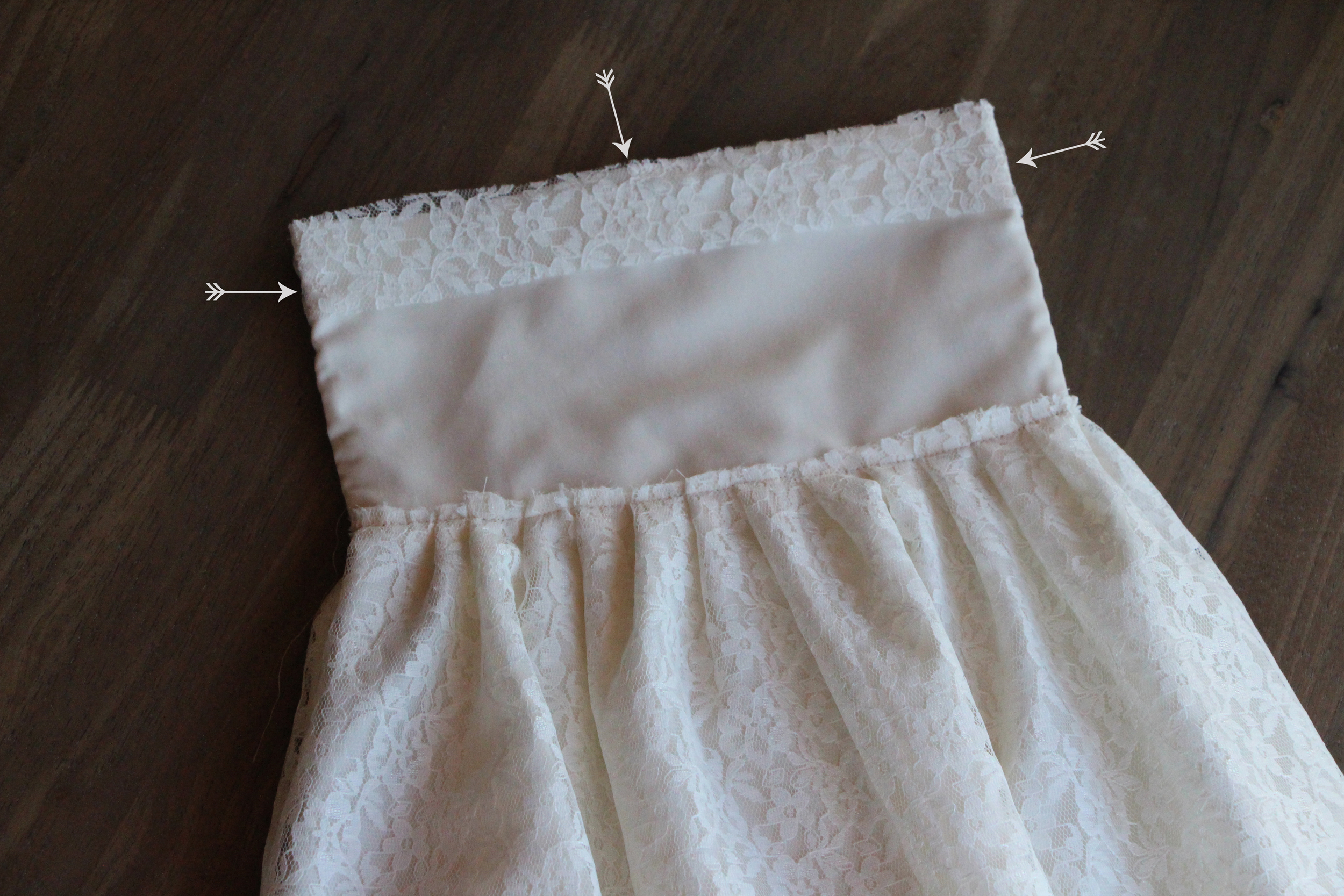 DIY Girls Lace Dress